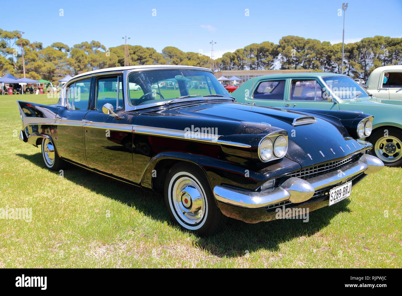 Amerikanischen Packard an der Kundgebung an Port Milang, South Australia Stockfoto