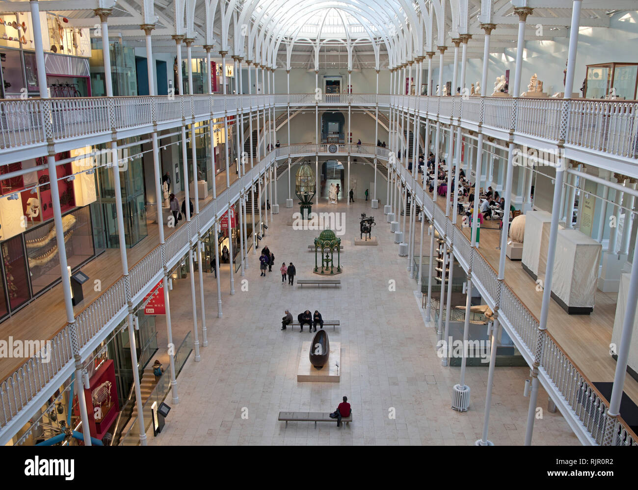 National Museum of Scotland, Edinburgh, Chambers Street, Schottland, Großbritannien Stockfoto