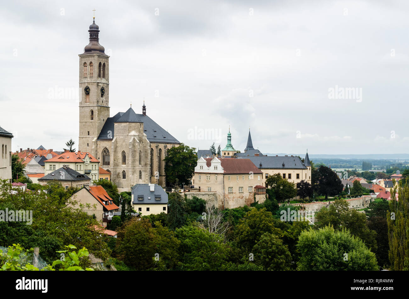 Kirche St. Jakobus, Kutna Hora, Tschechische Republik Stockfoto