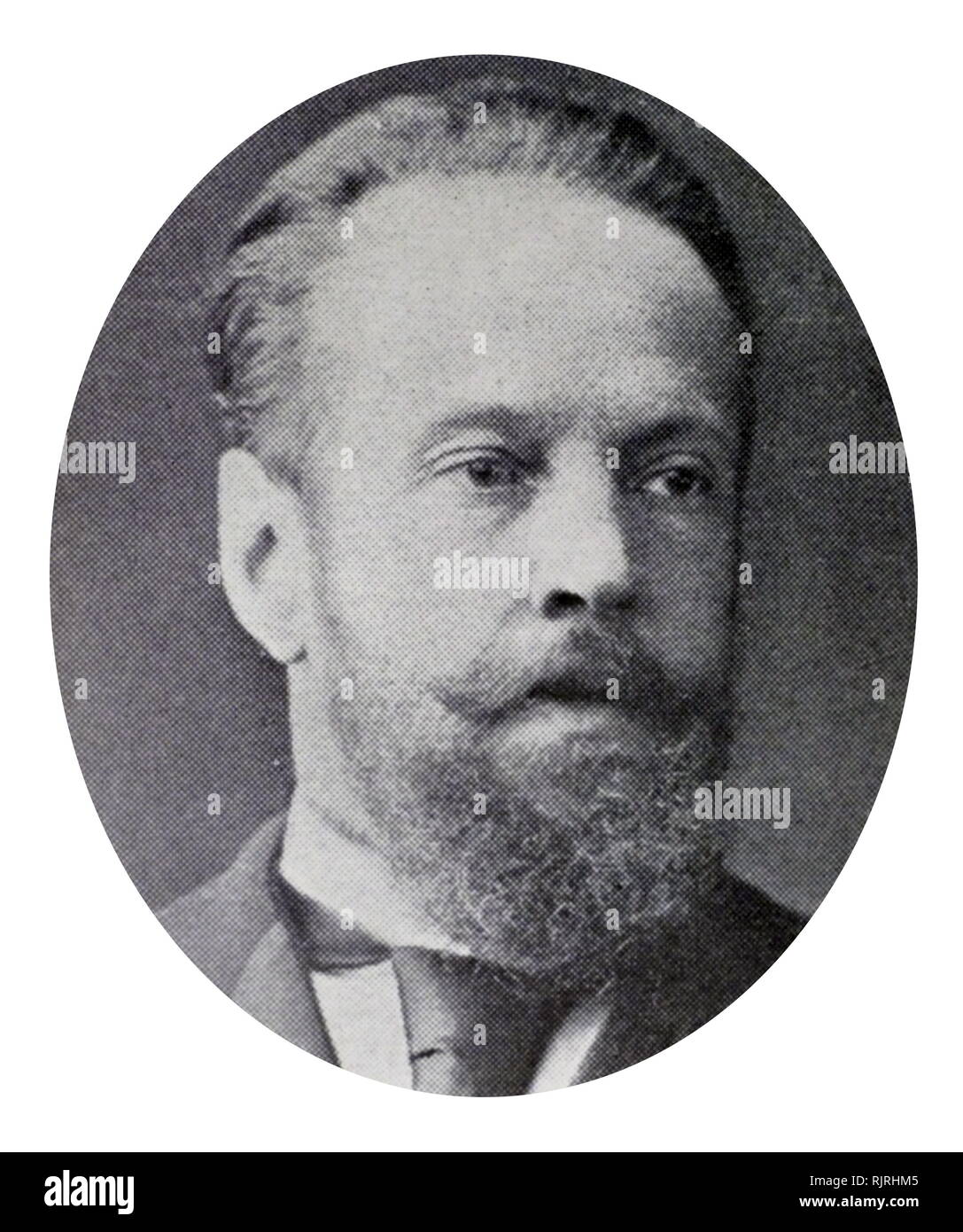 Graf Sergei Yulyevich Witte (1849-1915), Premierminister im kaiserlichen Russland, einer der wichtigsten Figuren in der politischen Arena am Ende des 19. und zu Beginn des 20. Jahrhunderts Stockfoto