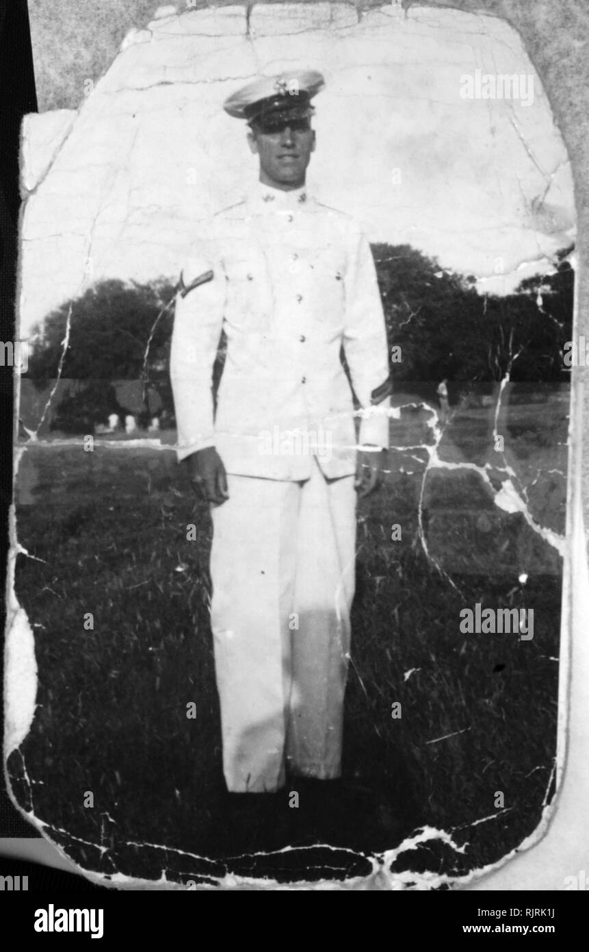 Foto von einem britischen Hauptgefreiter Dienst in Indien ca. 1930 während der letzten Jahrzehnte des British Raj. 1930 Stockfoto