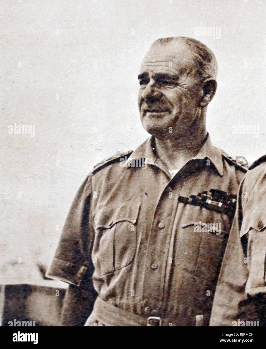 Feldmarschall Archibald Wavell Wavell, 1, (1883-1950). Er diente als Commander-in-chief, Indien, von Juli 1941 bis Juni 1943 und Vizekönig von Indien, bis zu seiner Pensionierung im Februar 1947. Stockfoto