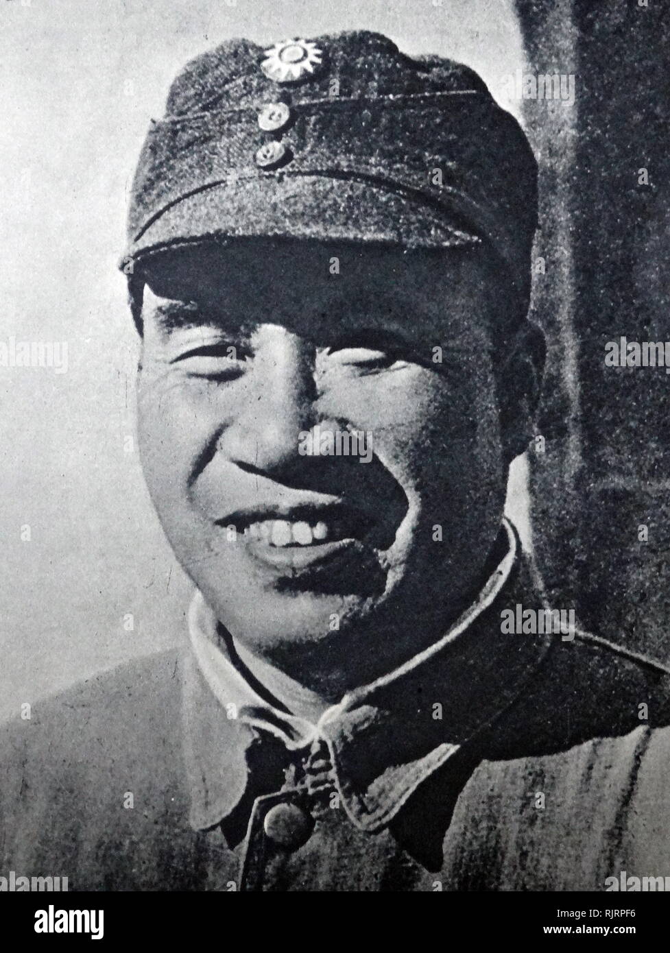 Zhu De (1886-1976), chinesischer General, Kriegsherr, Politiker, Revolutionär und einer der Pioniere der Kommunistischen Partei Chinas. Stockfoto