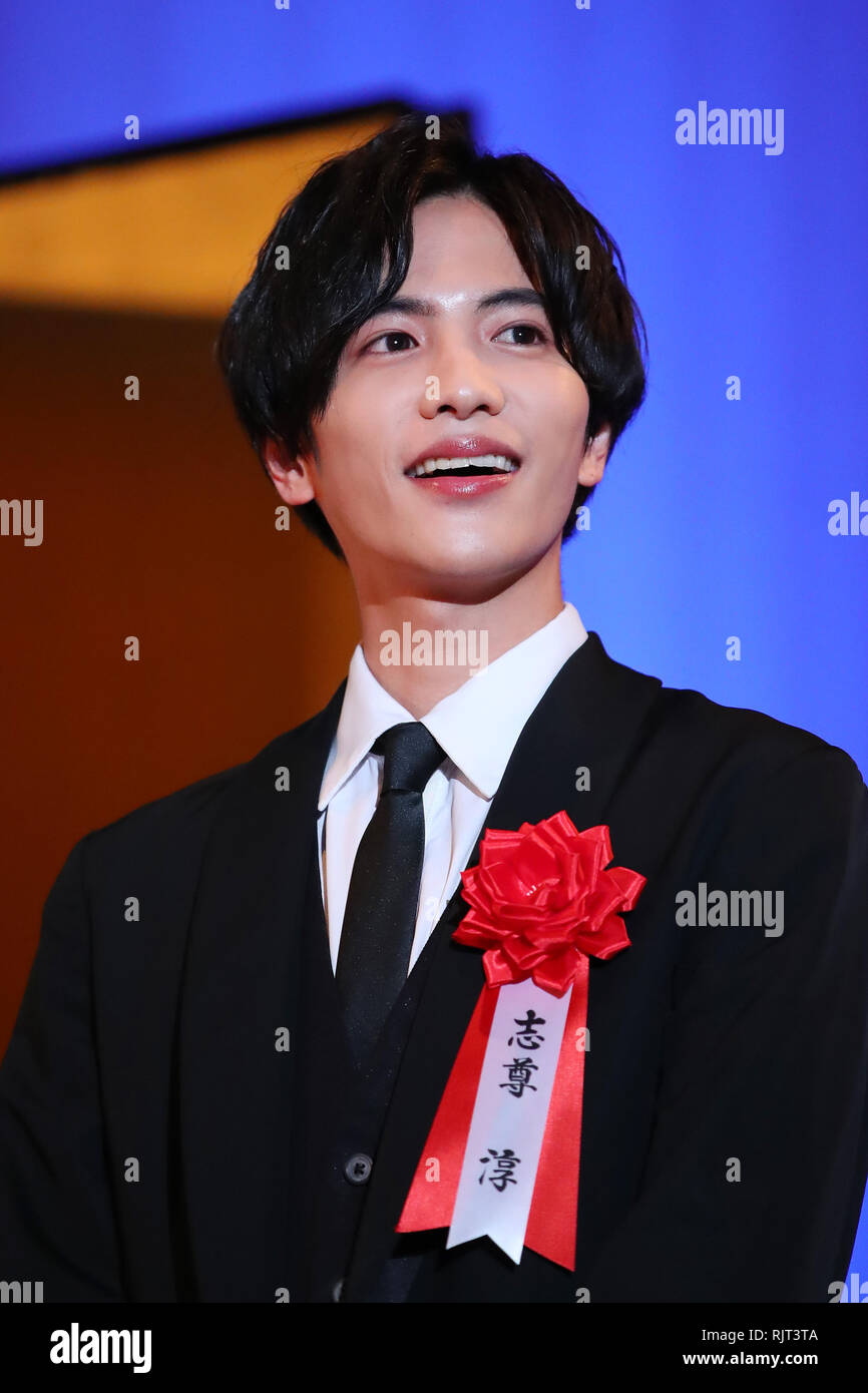 Jun Shison, Feb 7, 2019: Die 43. Bavaria d'oder Preisverleihung in Tokio, Japan, am 7. Februar 2019. Credit: Yutaka/LBA/Alamy leben Nachrichten Stockfoto