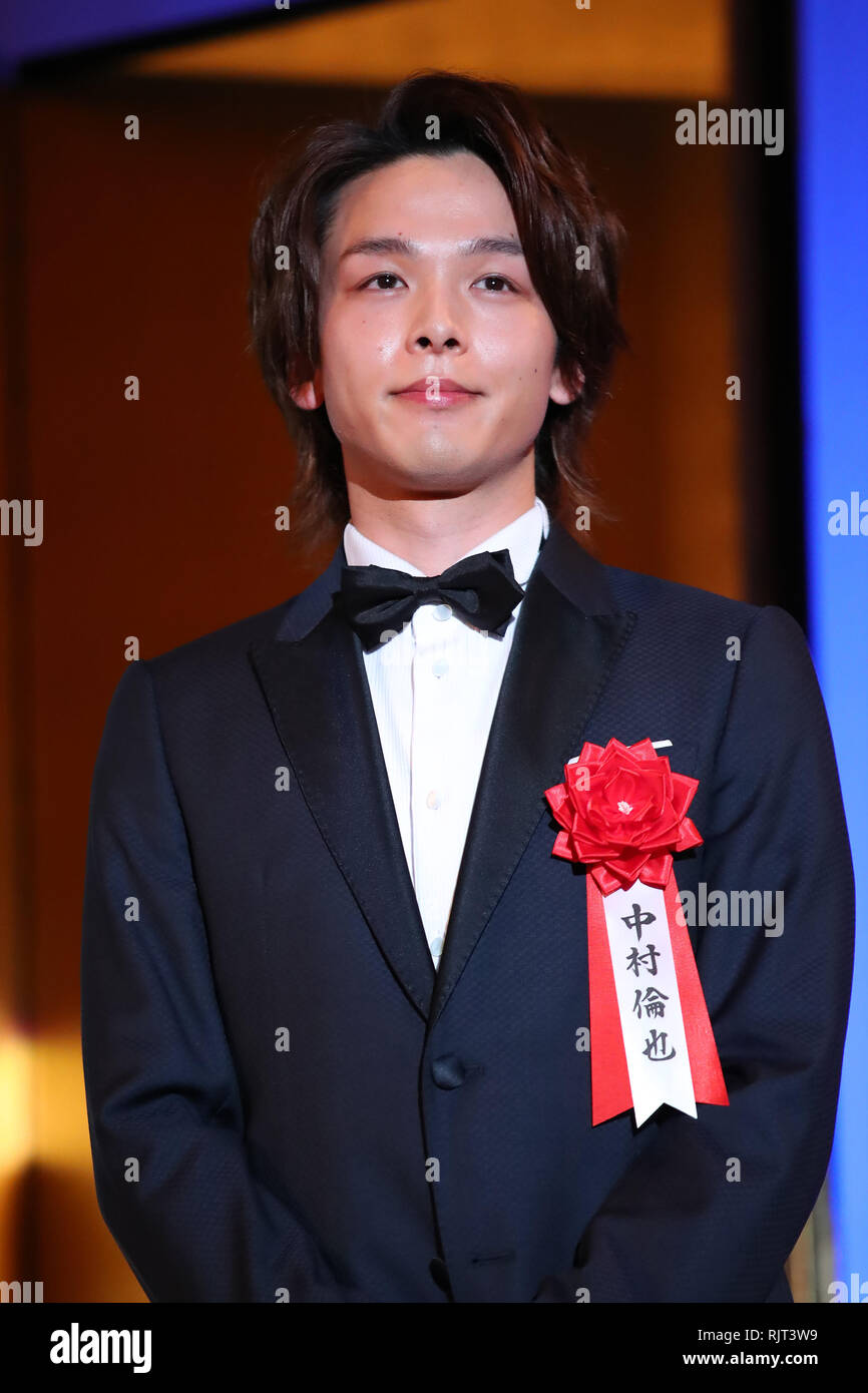 Tomoya Nakamura, Feb 7, 2019: Die 43. Bavaria d'oder Preisverleihung in Tokio, Japan, am 7. Februar 2019. Credit: Yutaka/LBA/Alamy leben Nachrichten Stockfoto