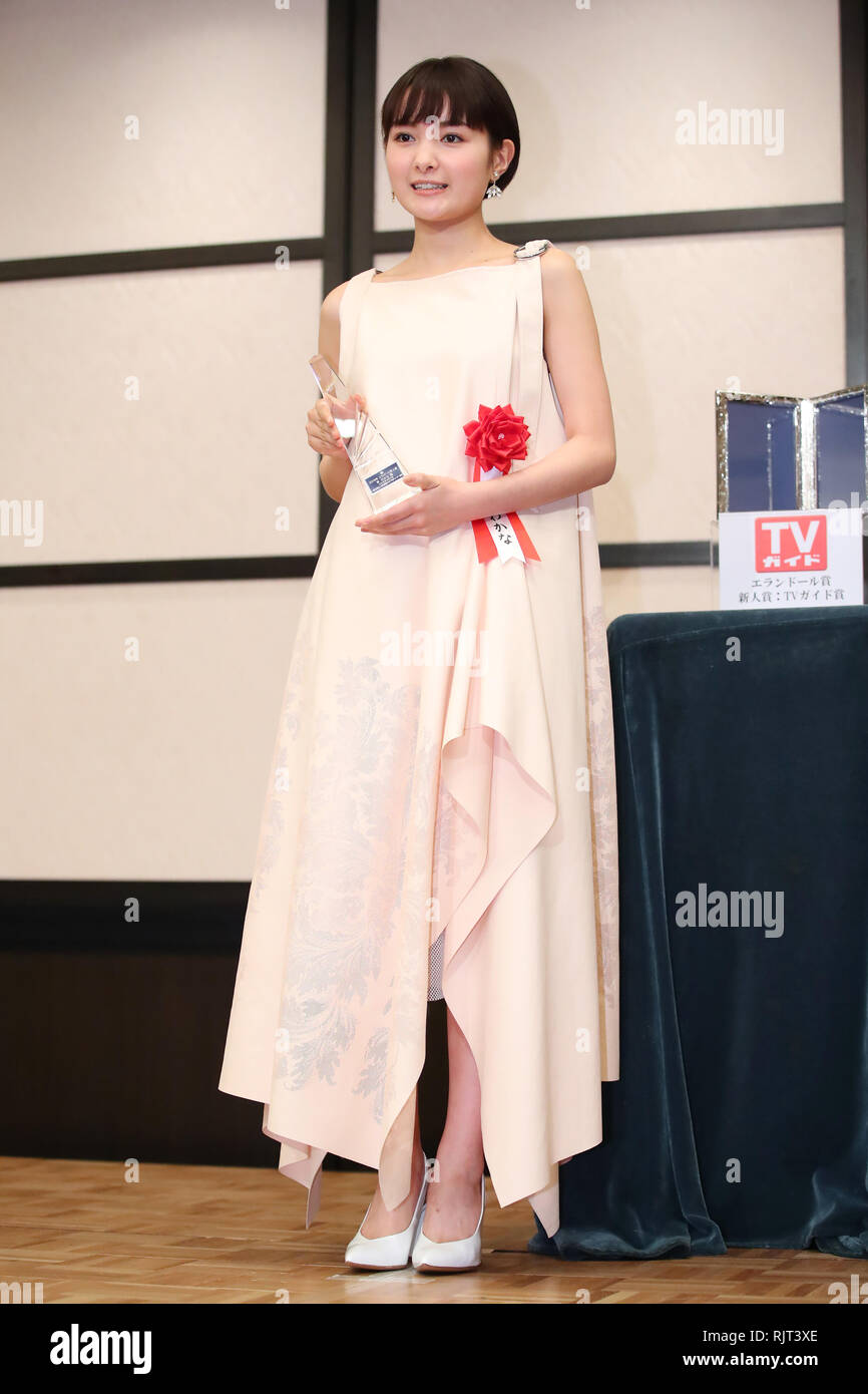 Wakana Aoi, Feb 7, 2019: Die 43. Bavaria d'oder Preisverleihung in Tokio, Japan, am 7. Februar 2019. Credit: Yutaka/LBA/Alamy leben Nachrichten Stockfoto