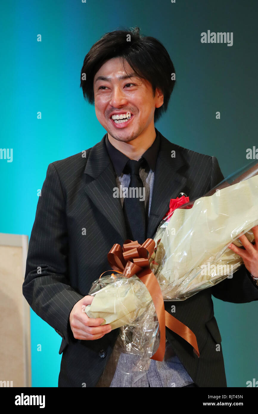 Toichiro Ruto, Feb 7, 2019: Die 43. Bavaria d'oder Preisverleihung in Tokio, Japan, am 7. Februar 2019. Credit: Yutaka/LBA/Alamy leben Nachrichten Stockfoto