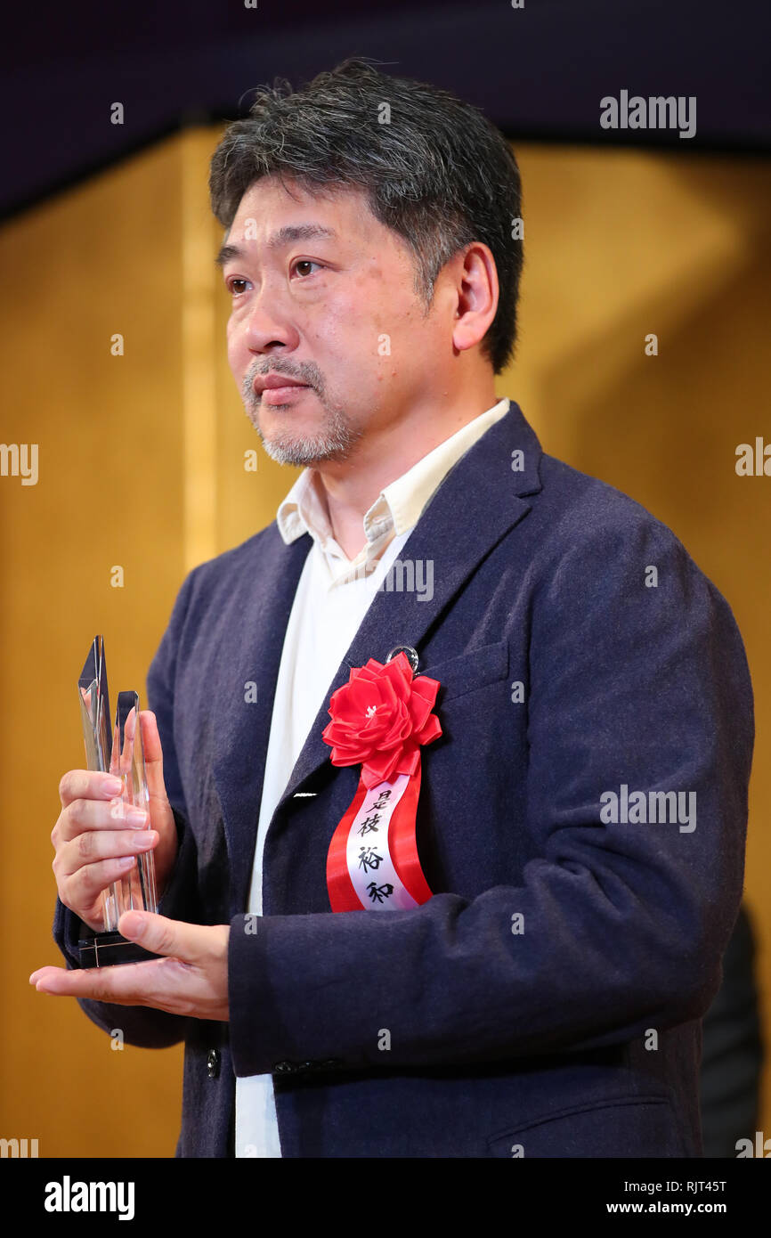 Hirokazu Koreeda, Feb 7, 2019: Die 43. Bavaria d'oder Preisverleihung in Tokio, Japan, am 7. Februar 2019. Credit: Yutaka/LBA/Alamy leben Nachrichten Stockfoto