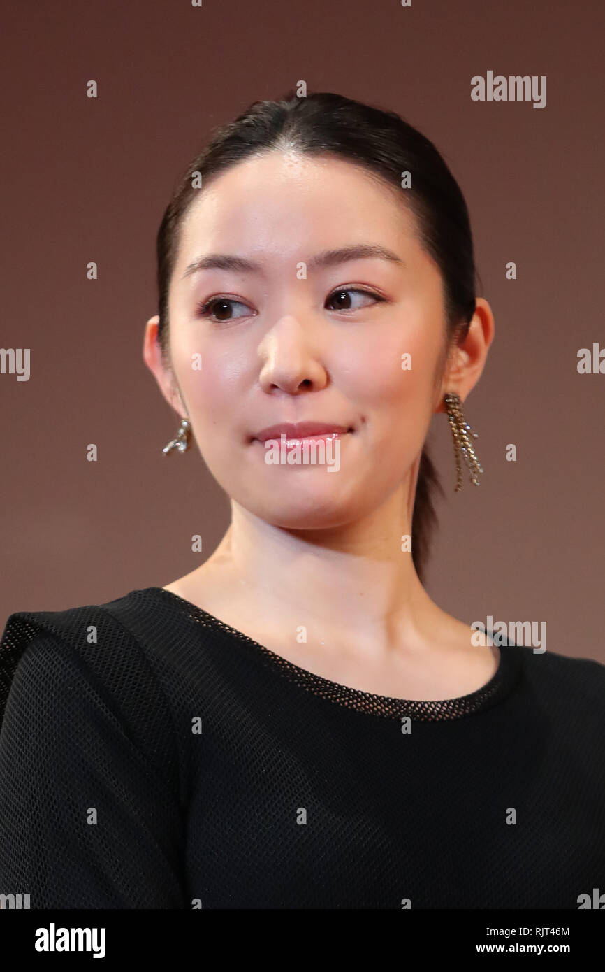 Eri Tokunaga, Feb 7, 2019: Die 43. Bavaria d'oder Preisverleihung in Tokio, Japan, am 7. Februar 2019. Credit: Yutaka/LBA/Alamy leben Nachrichten Stockfoto