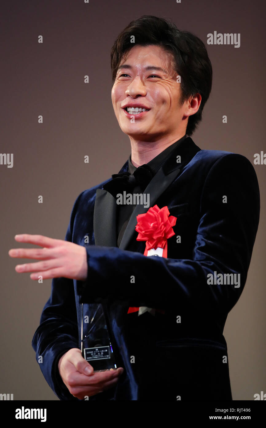 Kei Tanaka, Feb 7, 2019: Die 43. Bavaria d'oder Preisverleihung in Tokio, Japan, am 7. Februar 2019. Credit: Yutaka/LBA/Alamy leben Nachrichten Stockfoto