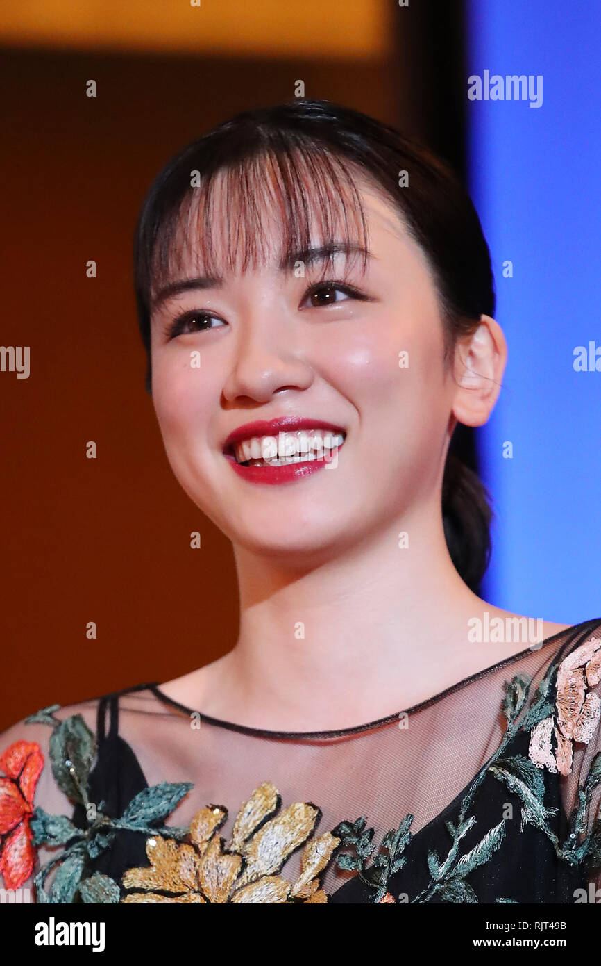 Mei Nagano, Feb 7, 2019: Die 43. Bavaria d'oder Preisverleihung in Tokio, Japan, am 7. Februar 2019. Credit: Yutaka/LBA/Alamy leben Nachrichten Stockfoto