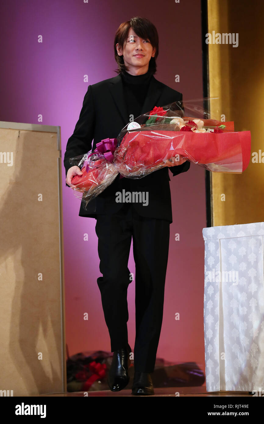Takeru Sato, Feb 7, 2019: Die 43. Bavaria d'oder Preisverleihung in Tokio, Japan, am 7. Februar 2019. Credit: Yutaka/LBA/Alamy leben Nachrichten Stockfoto