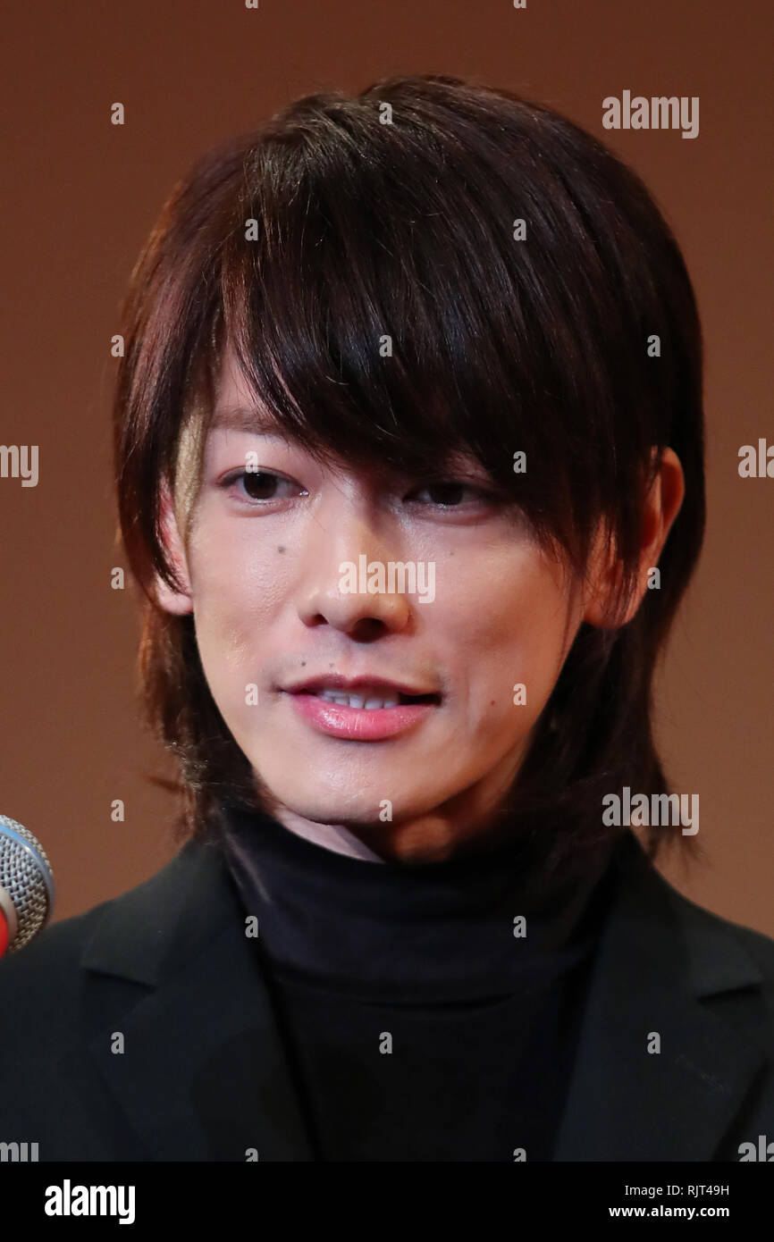 Takeru Sato, Feb 7, 2019: Die 43. Bavaria d'oder Preisverleihung in Tokio, Japan, am 7. Februar 2019. Credit: Yutaka/LBA/Alamy leben Nachrichten Stockfoto