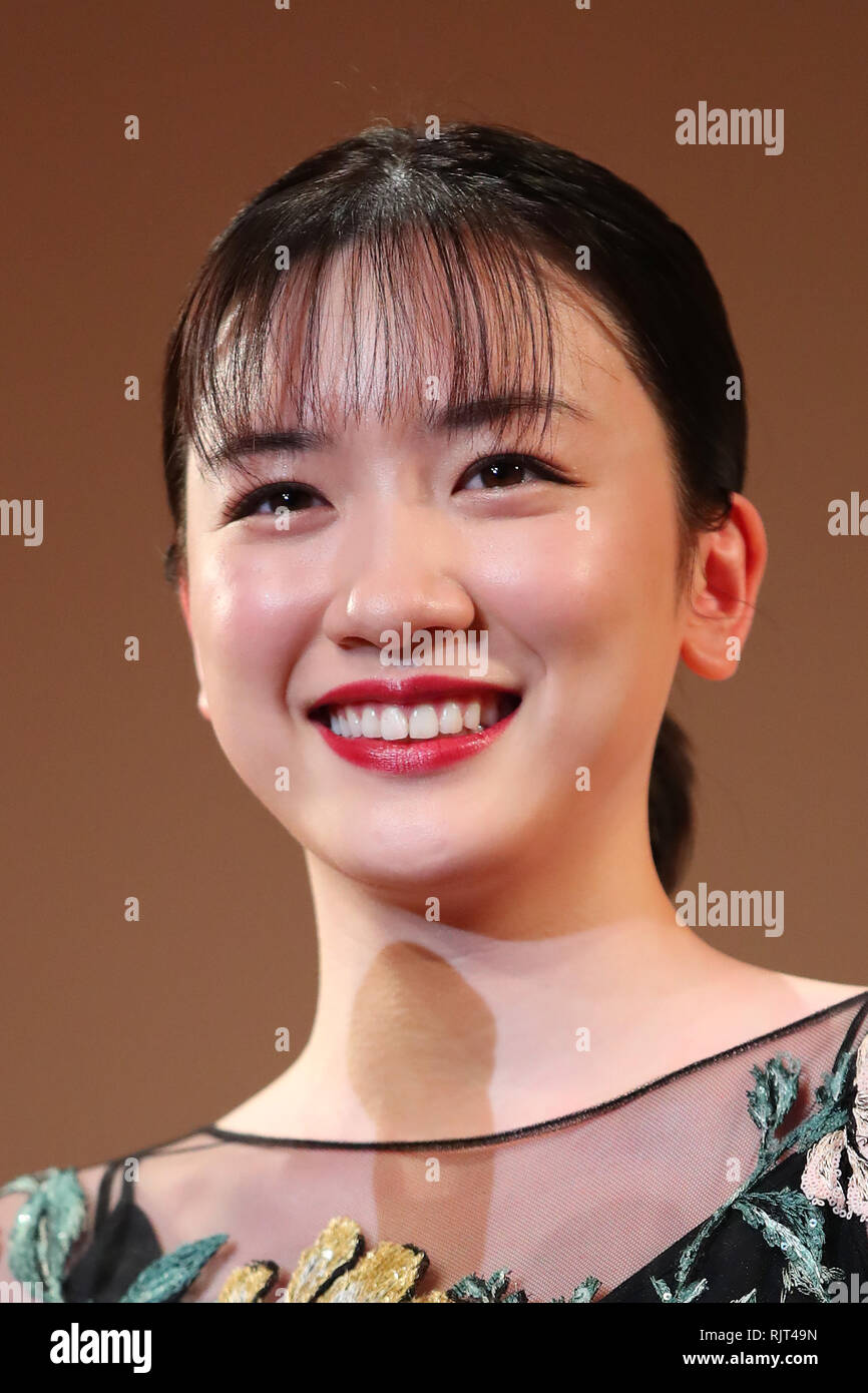 Mei Nagano, Feb 7, 2019: Die 43. Bavaria d'oder Preisverleihung in Tokio, Japan, am 7. Februar 2019. Credit: Yutaka/LBA/Alamy leben Nachrichten Stockfoto