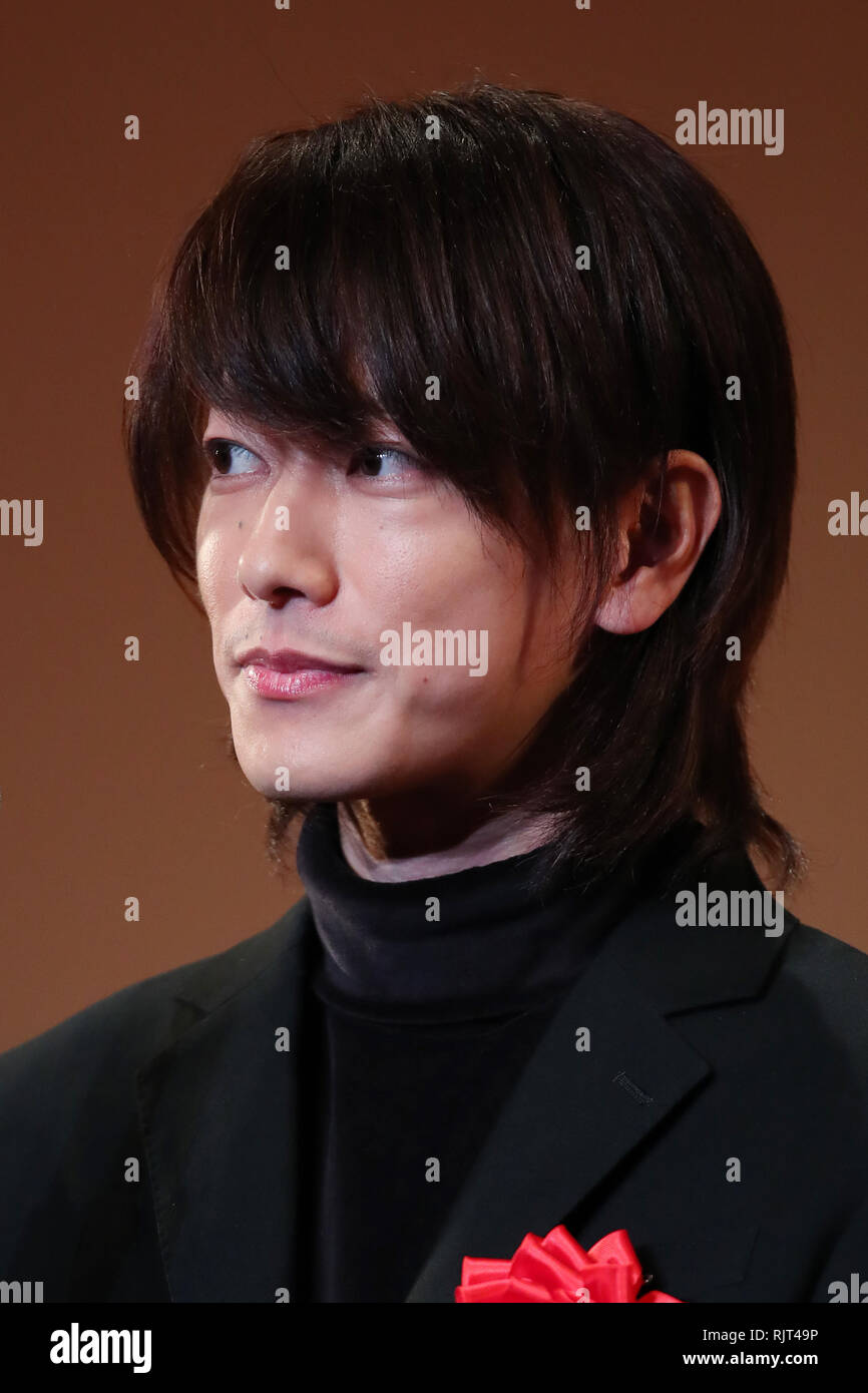 Takeru Sato, Feb 7, 2019: Die 43. Bavaria d'oder Preisverleihung in Tokio, Japan, am 7. Februar 2019. Credit: Yutaka/LBA/Alamy leben Nachrichten Stockfoto