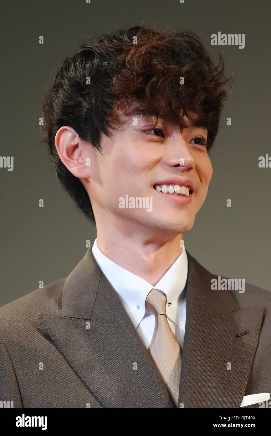 Masaki Suda, Feb 7, 2019: Die 43. Bavaria d'oder Preisverleihung in Tokio, Japan, am 7. Februar 2019. Credit: Yutaka/LBA/Alamy leben Nachrichten Stockfoto