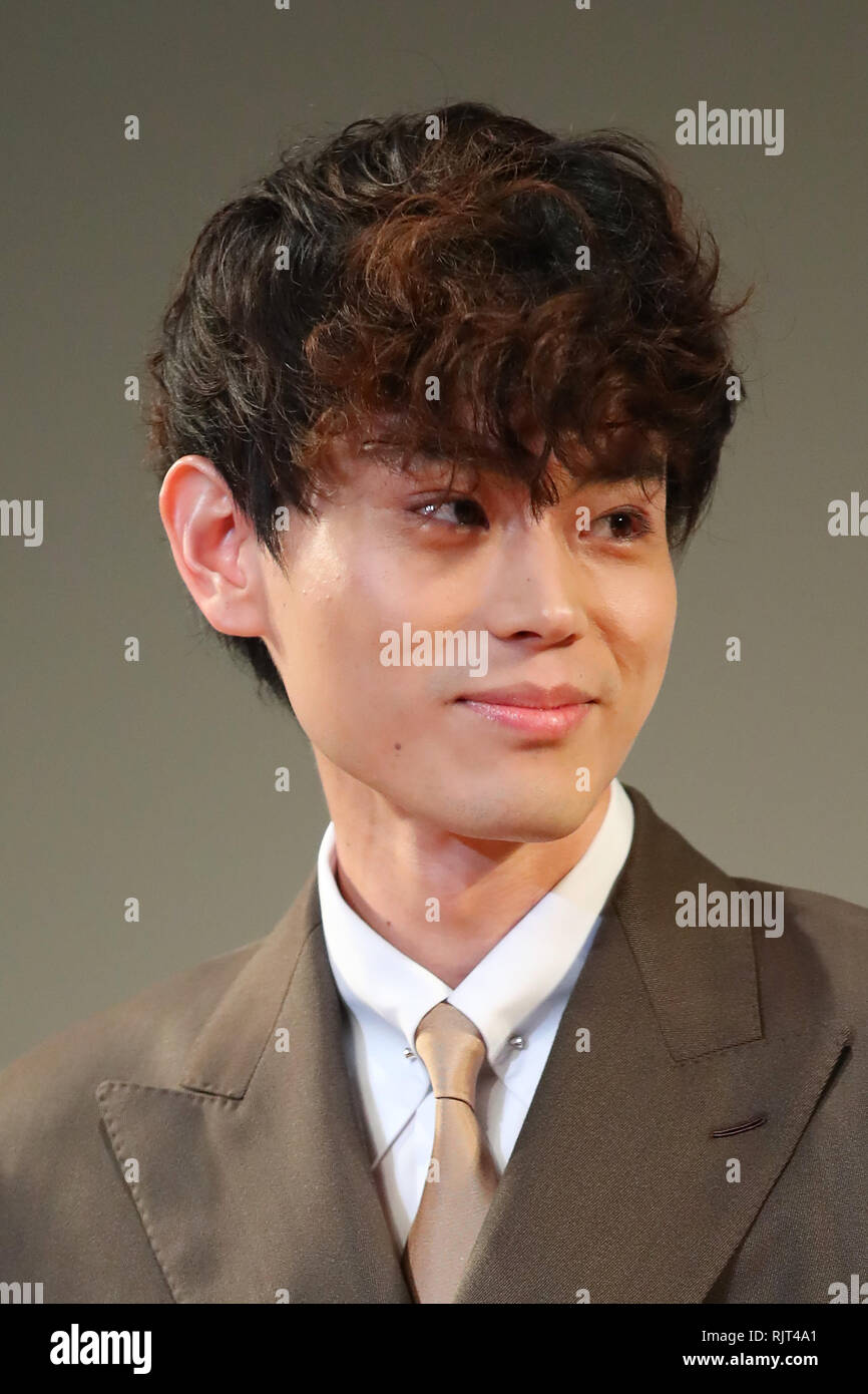 Masaki Suda, Feb 7, 2019: Die 43. Bavaria d'oder Preisverleihung in Tokio, Japan, am 7. Februar 2019. Credit: Yutaka/LBA/Alamy leben Nachrichten Stockfoto