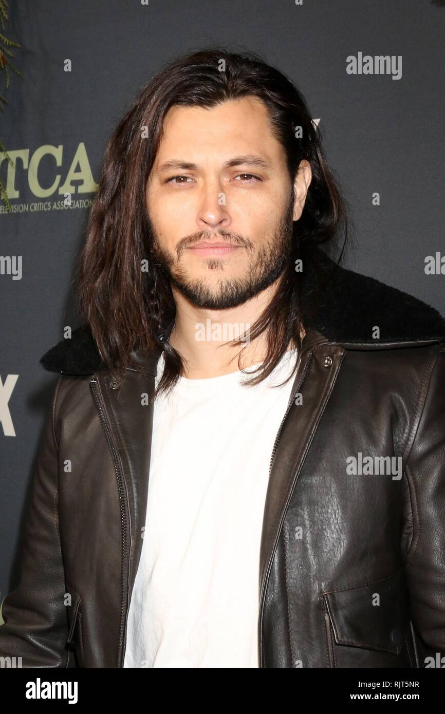 Los Angeles, CA, USA. 6 Feb, 2019. Blair Redford vor der Ankunftshalle für Fox Winter TCA2019 All-Star Party, Der Fig-Haus, Los Angeles, CA Februar 6, 2019. Credit: Priscilla Grant/Everett Collection/Alamy leben Nachrichten Stockfoto