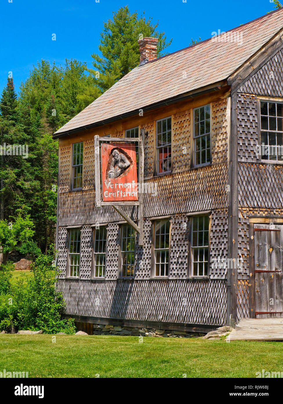 Vermont Handwerker, Weston, Vermont, USA Stockfoto