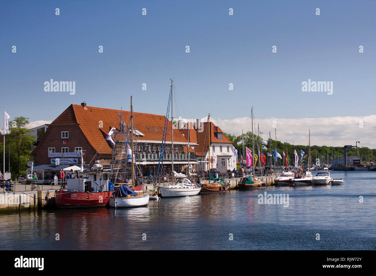 Port, Neustadt in Holstein, Schleswig-Holstein, Deutschland, Europa Stockfoto