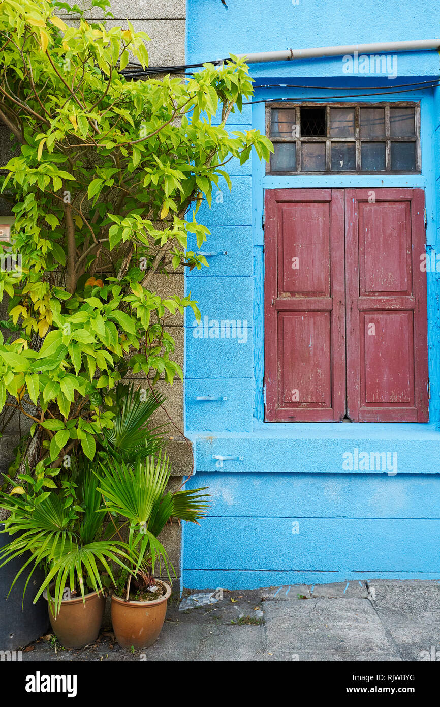 Kauen Jetty in Georgetown, Penang, Malaysia Stockfoto