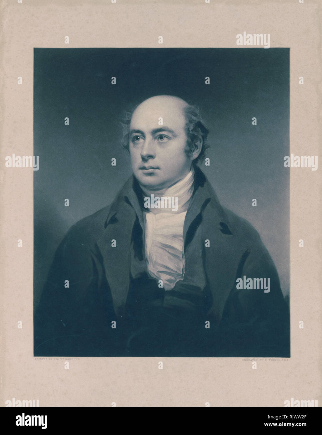 Sir Francis Chantrey Leggatt portrait Ca. 1843 Stockfoto