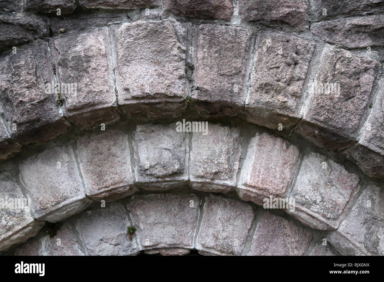 Alte Sandsteinmauer/Innen Mauern der alten steinernen Burg