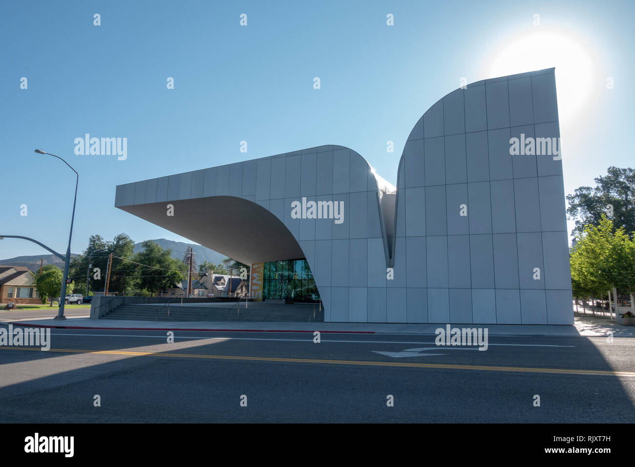 Die südlichen Utah Museum der Kunst, der Southern Utah University, Cedar City, Iron County, Utah, United States. Stockfoto