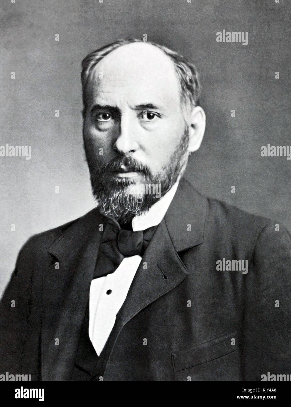 SANTIAGO RAMÓN Y CAJAL (1852-1934) Spanischer Neurowissenschaftler und Pathologe Stockfoto