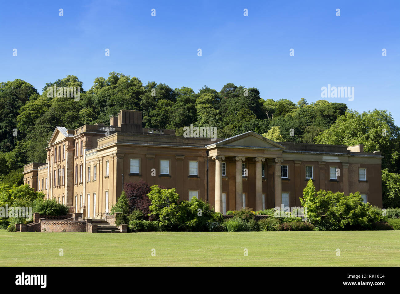 Sommer am Himley Hall in der Nähe von Dudley in den West Midlands, England, Großbritannien Stockfoto