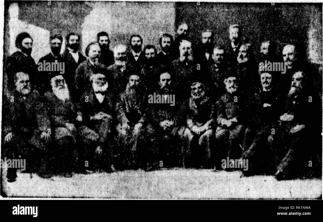 . Arthur und Fritz Kahn Sammlung 1889-1932. Kahn, Fritz 1888-1968; Kahn, Arthur David 1850-1928; Natural history Illustratoren; natürliche Geschichte. Lt. V VI - Sehe 6 JODISCHE RUNDSCHAU Nr. 86, 26. X 1934 4 1. T. r Sterben Katiowitzcr Konferenz Ein fünfzigfähriges JubUäum Heinrich Loewe (Tel-Awiw) "Am 18. Cheschwan (in diesem Jahre: 27. Oktober), der im Jahre 1884 in den 6. November fiel, sind fünfzig Jahre^ vergangen, daß in der Grenzstadt oberschlesischen Kattowitz} 126 Quarter zusammenkamen, um, wie Sie es nannten, einen iKongreß Palästina-Idee abzuhalten und sterben, sterben "Leben anfing, in Stockfoto