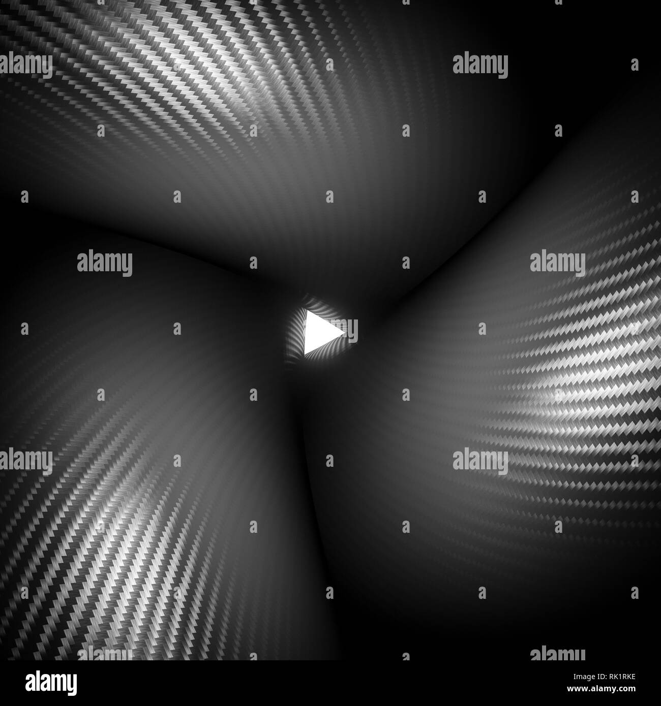 Kohlefaser-Hintergrundbild 3d rendering Stockfoto