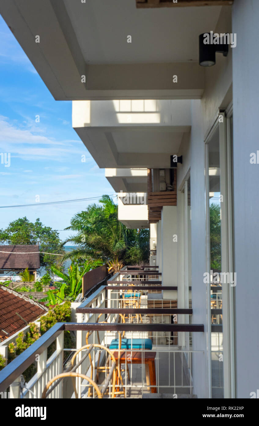 Jimbaran Bay Beach Resort & Spa, Bali, Indonesien. Stockfoto