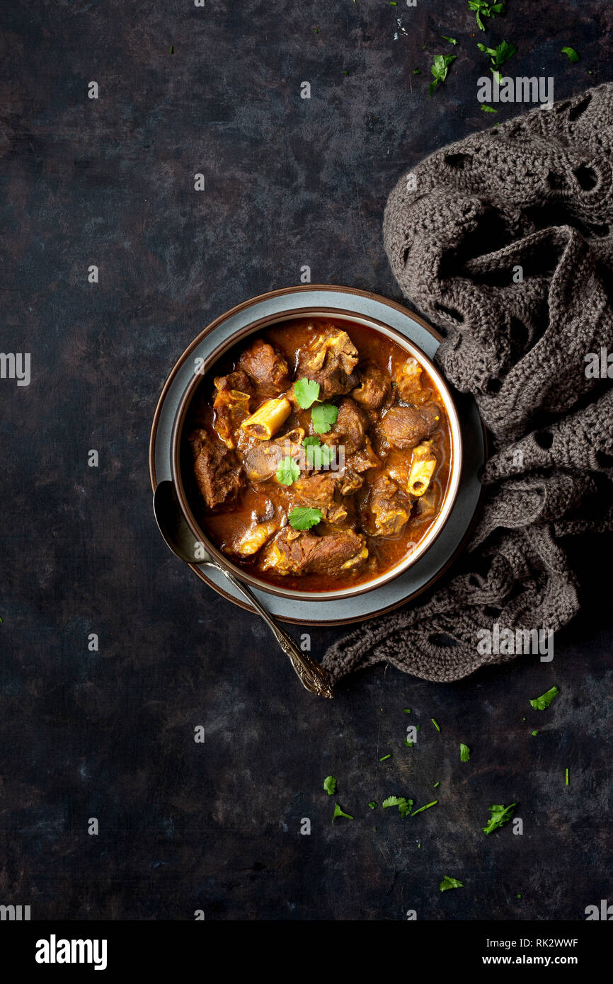 Ziege Rogan Josh Stockfoto