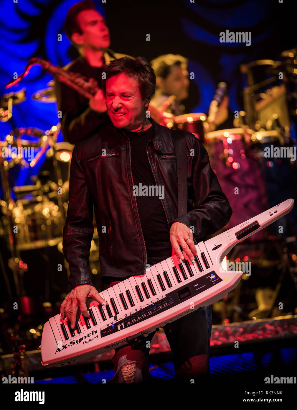 Las Vegas, NV, USA. 8 Feb, 2019. *** Haus AB *** Robert Lamm. Im Bild als Chicago führt auf dem Venezianischen Theater am Venetian Las Vegas in Las Vegas, NV am 8. Februar 2019. Credit: Erik Kabik Fotografie/Medien Punch/Alamy leben Nachrichten Stockfoto