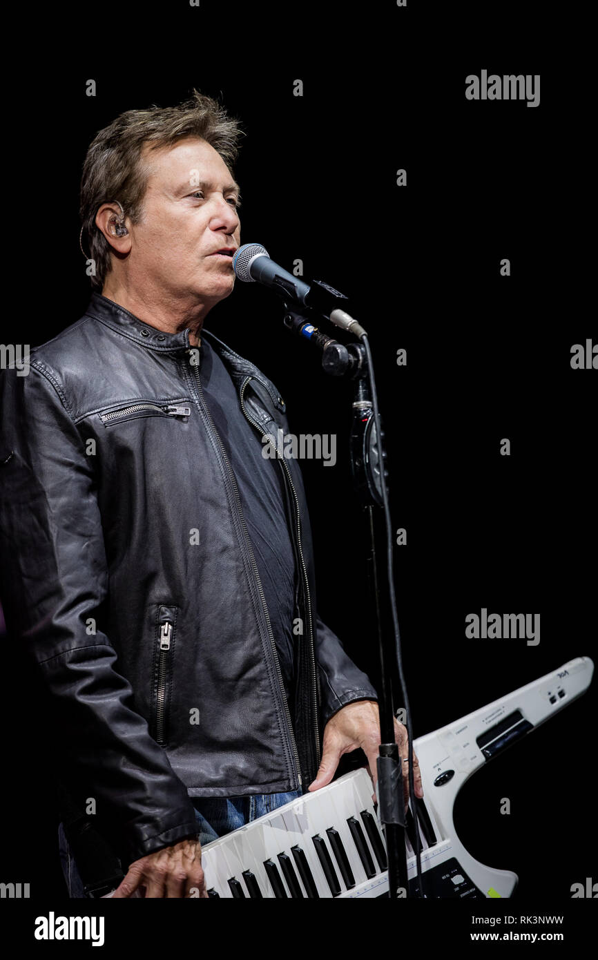 Las Vegas, NV, USA. 8 Feb, 2019. *** Haus AB *** Robert Lamm. Im Bild als Chicago führt auf dem Venezianischen Theater am Venetian Las Vegas in Las Vegas, NV am 8. Februar 2019. Credit: Erik Kabik Fotografie/Medien Punch/Alamy leben Nachrichten Stockfoto