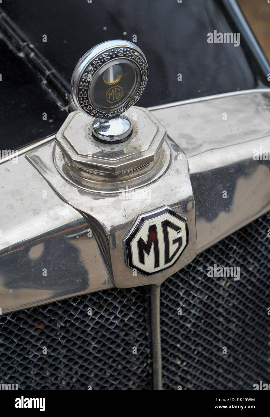 1920 MG Auto Kühlerdeckel Thermometer Temperaturanzeige