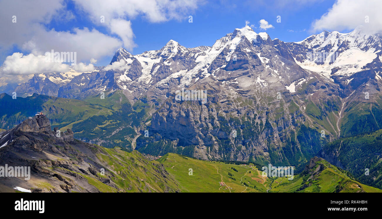 Jungfrau Eiger Monch Berge Stockfotos und -bilder Kaufen - Alamy
