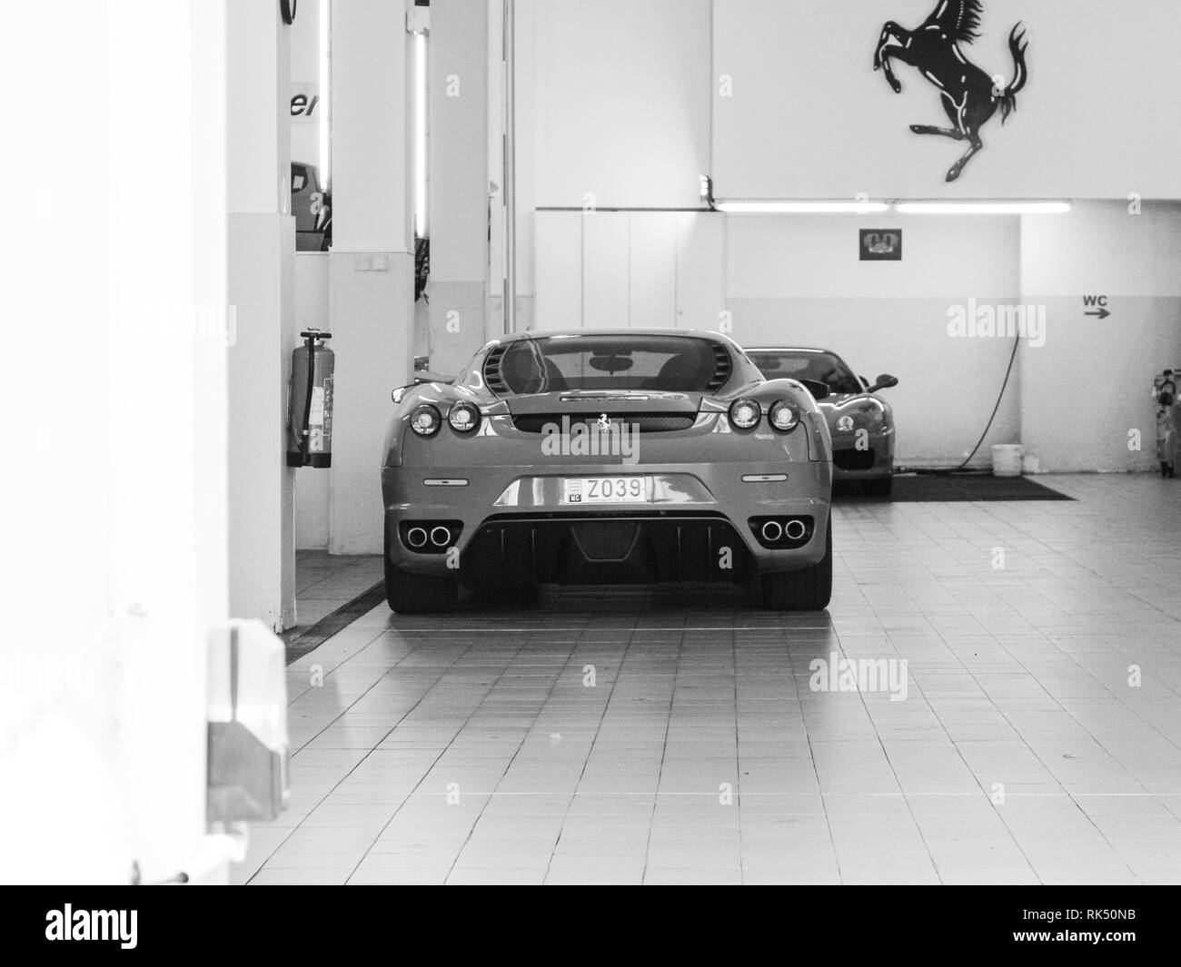 Exotische Autos Stockfoto