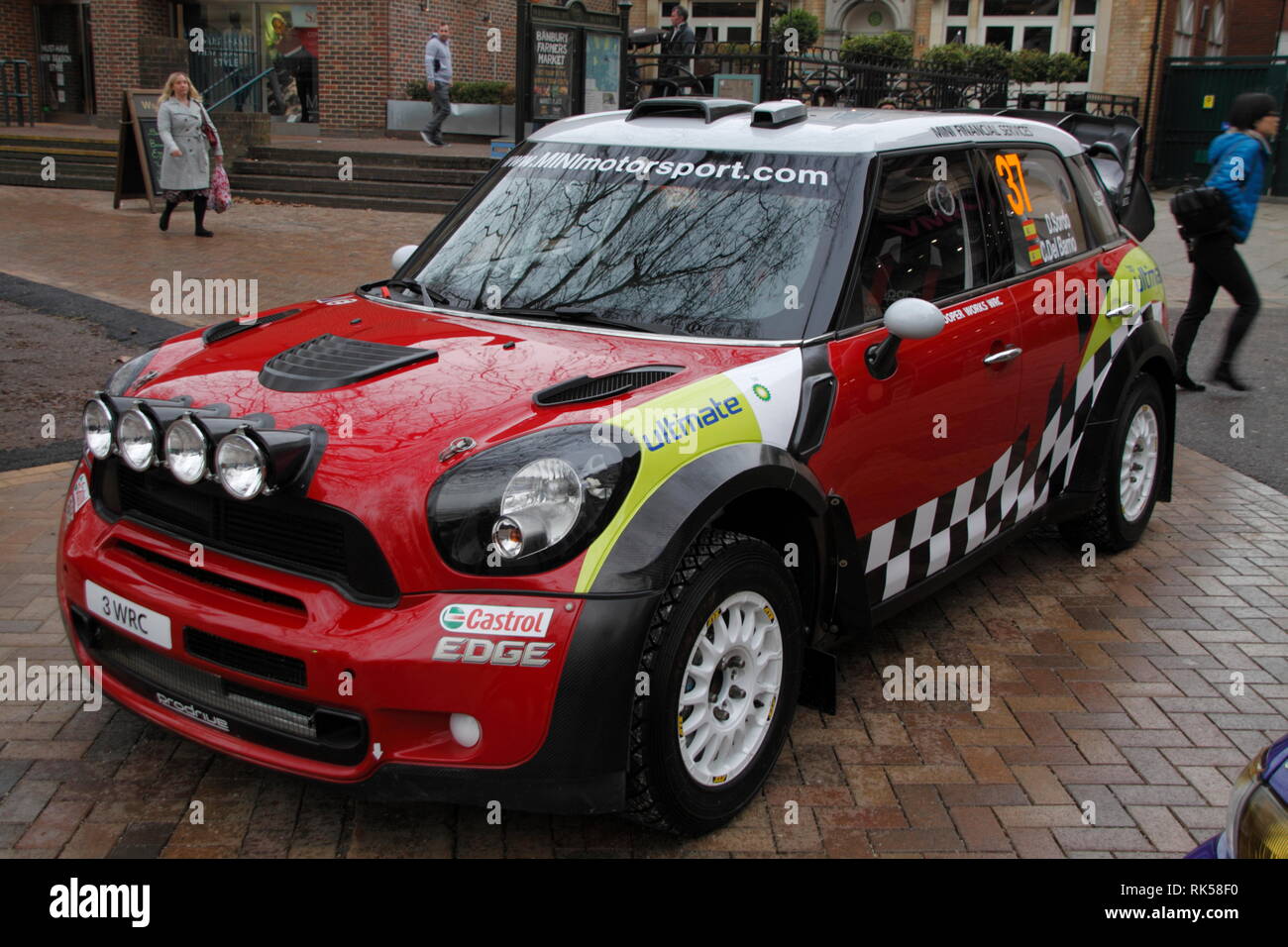 Rallye Monte Carlo Banbury 2019 Stockfoto