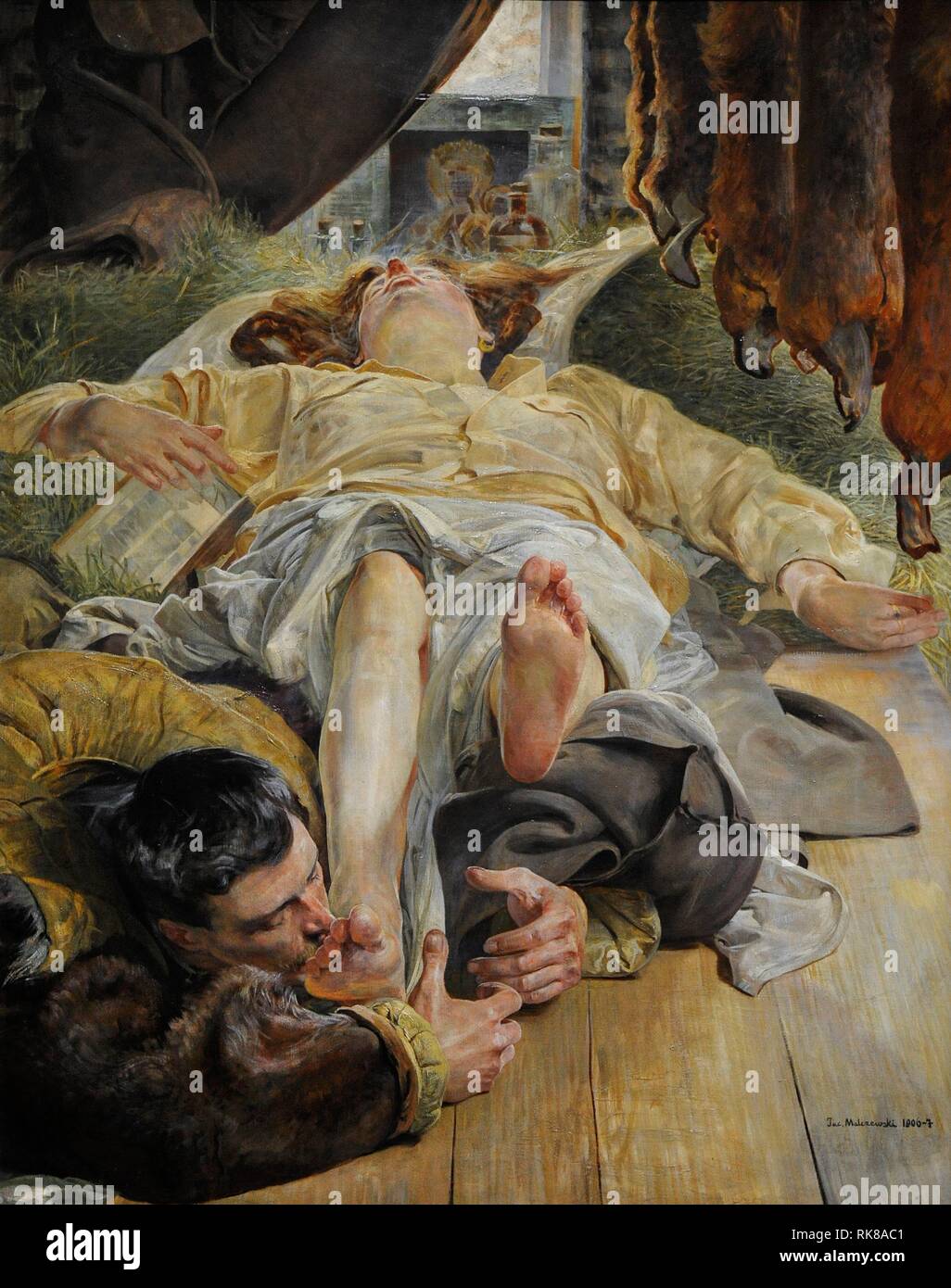 Jacek Malczewski (1854-1929). Pintor polaco perteneciente Al movimiento Joven Polonia. Después de Helena, 1906-1907. Museo Nacional de Varsovia. Polonia. Stockfoto