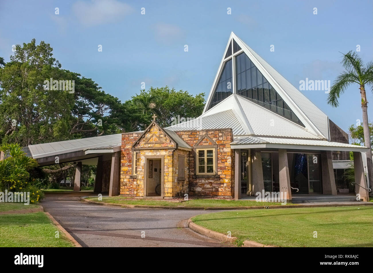 Christ Church Cathedral in Darwin, Northern Territory, Australien. Stockfoto