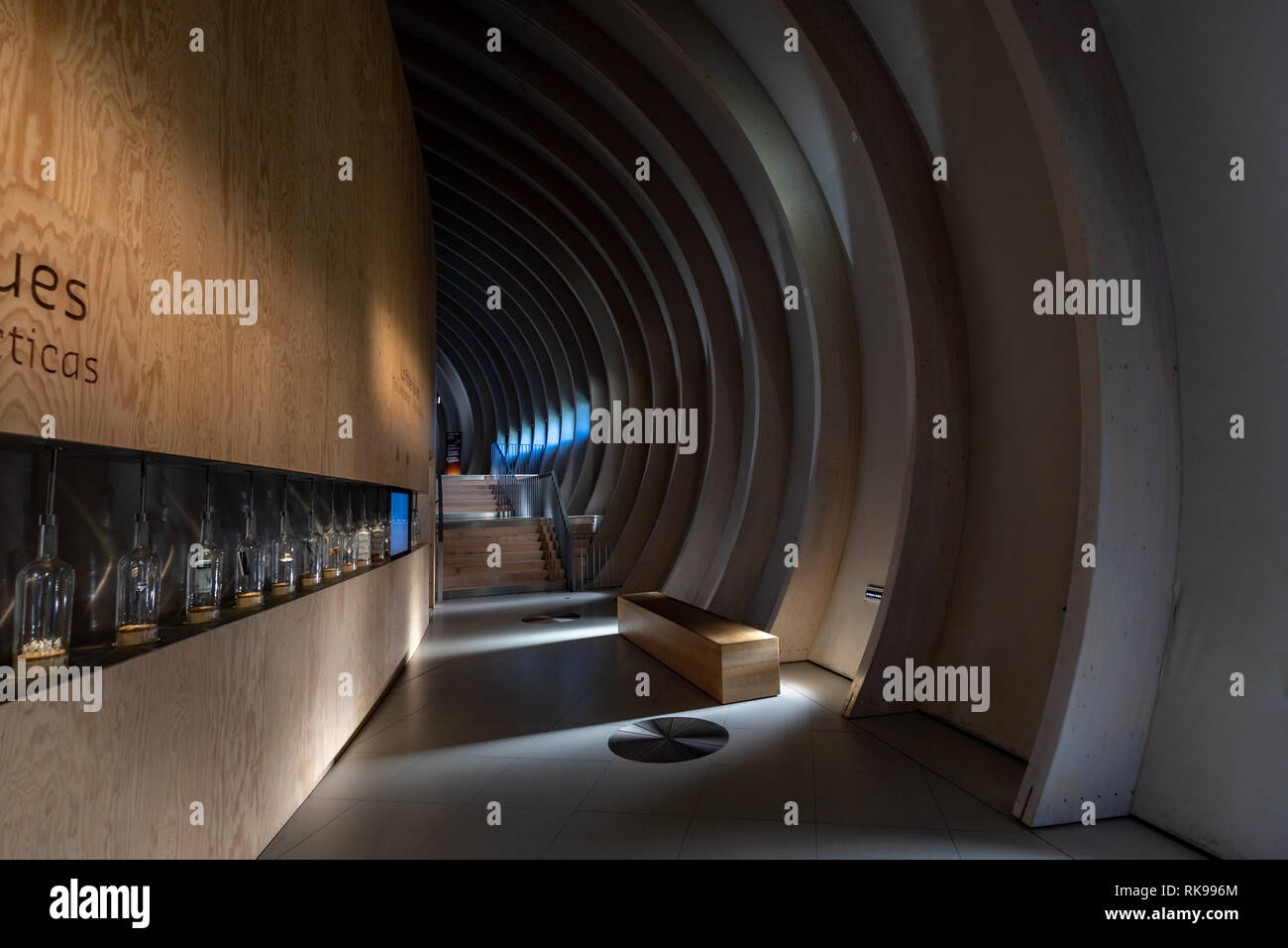 La Cité du Vin, der Stadt Wein, Wein House Museum, Bordeaux, Aquitaine, Frankreich Stockfoto