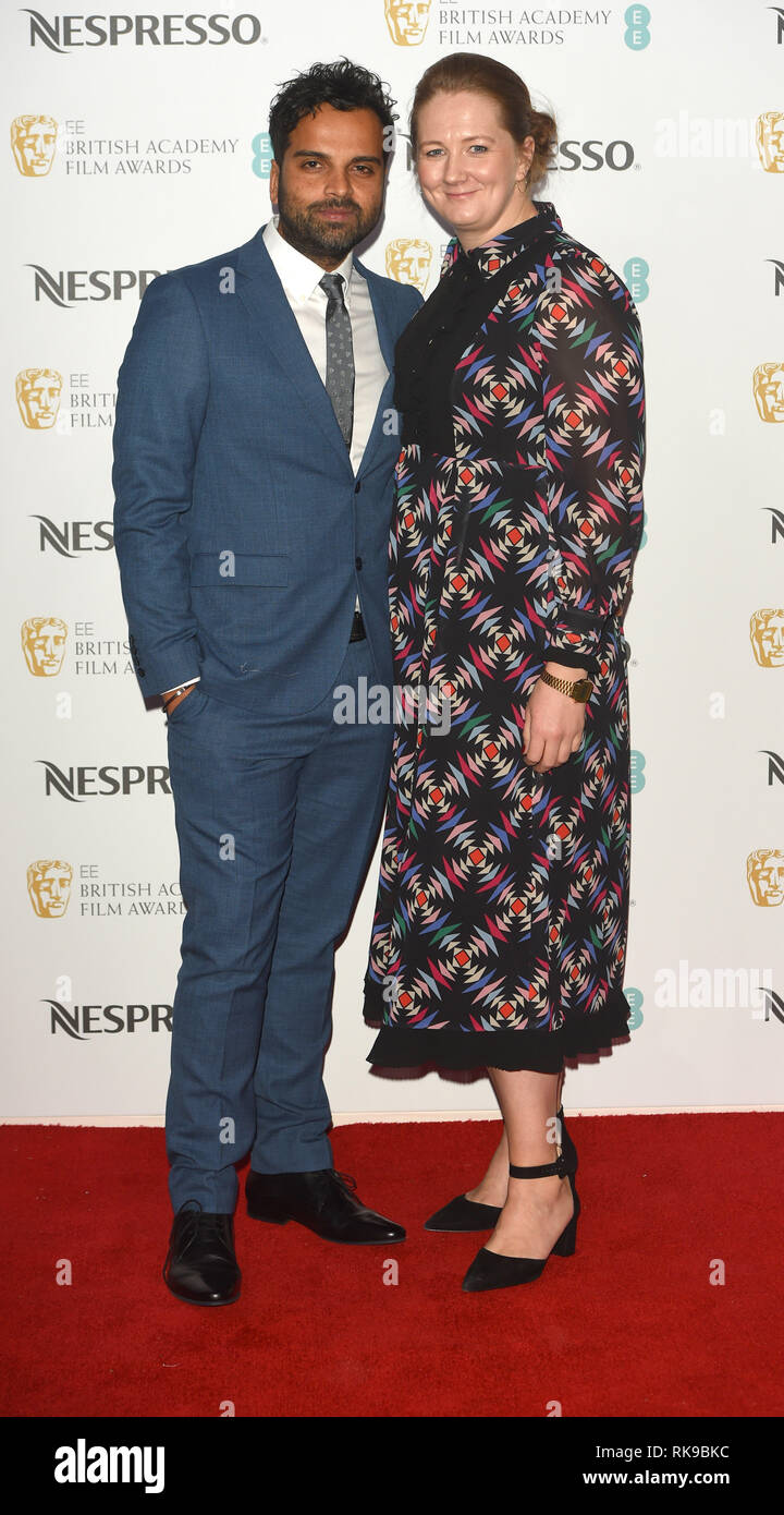 Foto muss Gutgeschrieben © Alpha Presse 079965 09/02/2019 Gäste Nespresso British Academy Film Awards 2019 BAFTA-Nominierungen Partei Kensington Palace London Stockfoto