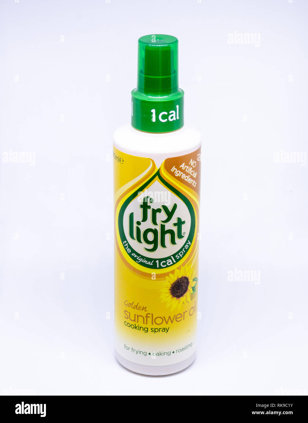 Fry Light kalorienarm Cooking Spray Stockfoto