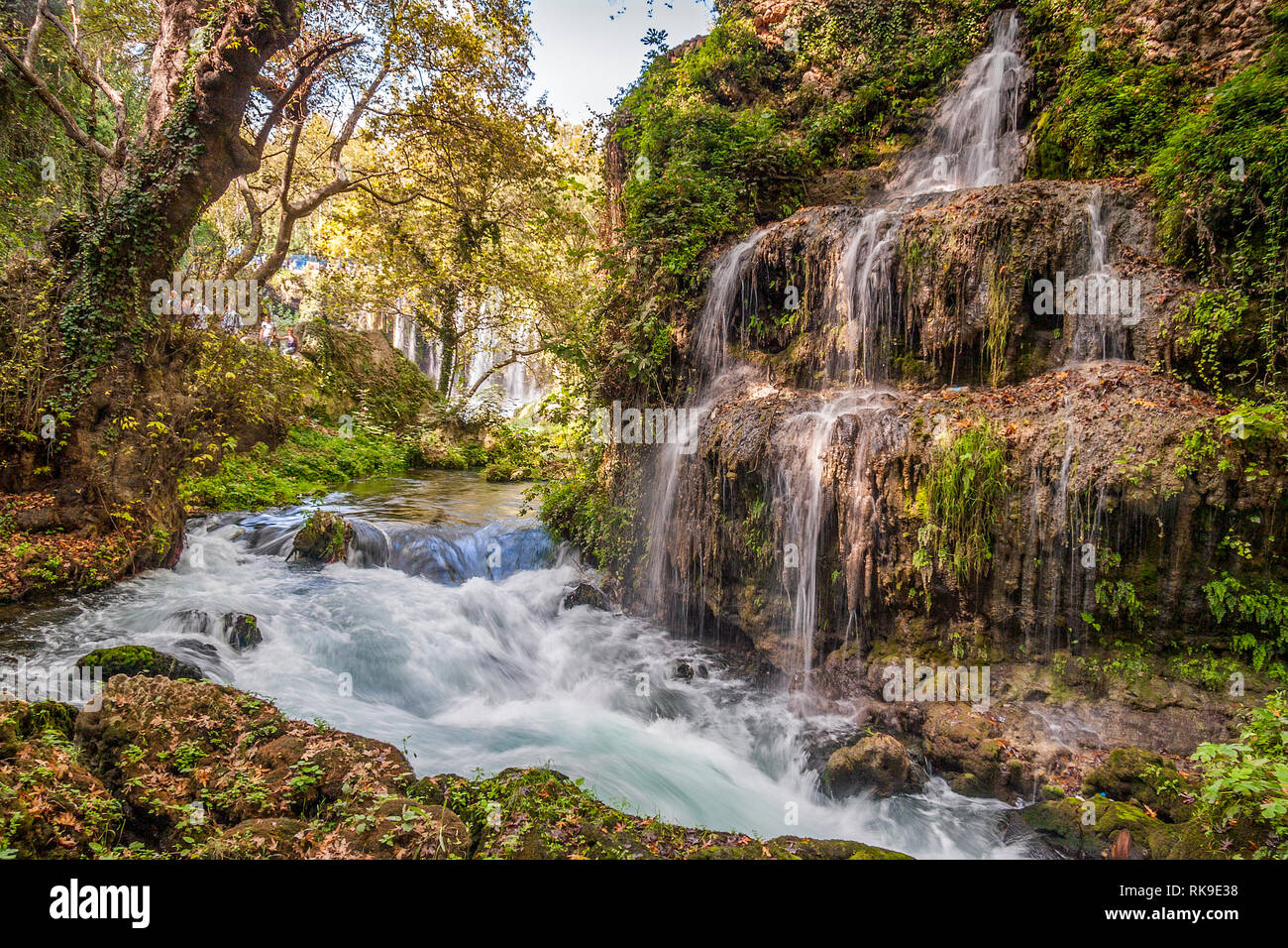 Manavgat Wasserfall in Antalya, Türkei Stockfoto