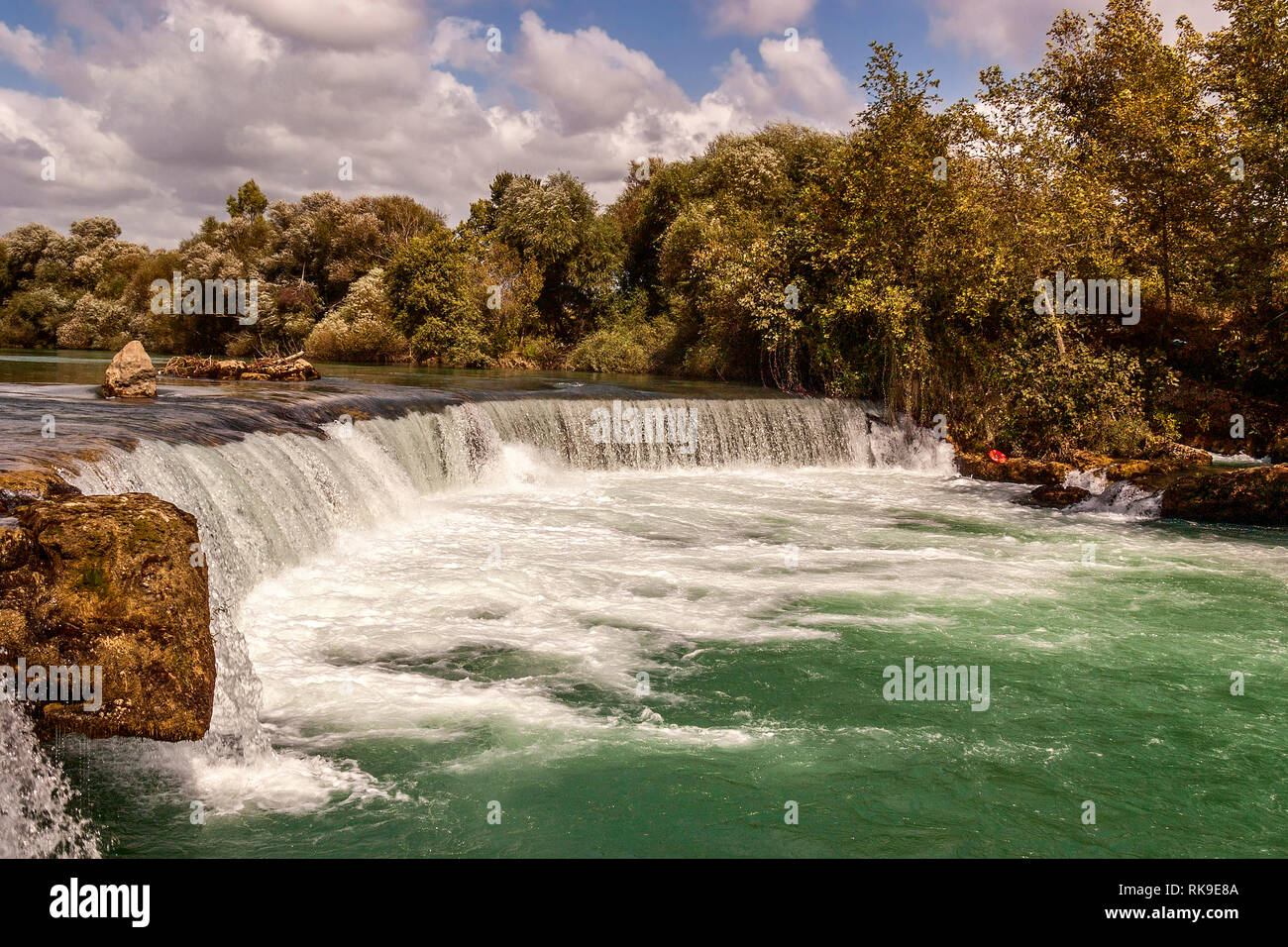Manavgat Wasserfall Türkei Stockfoto