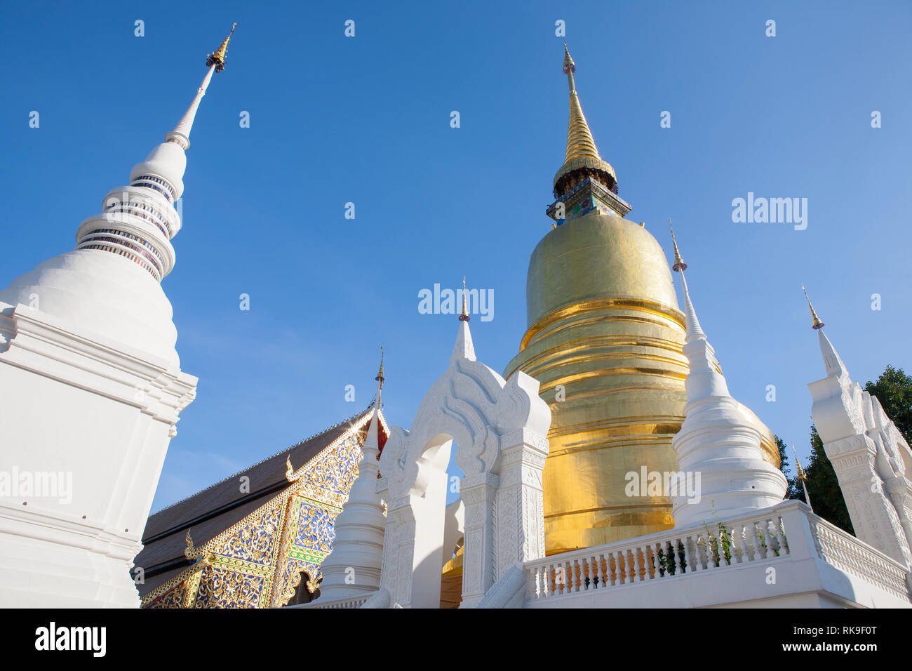 Wat Suan Dok, Chiang Mai, Thailand Stockfoto