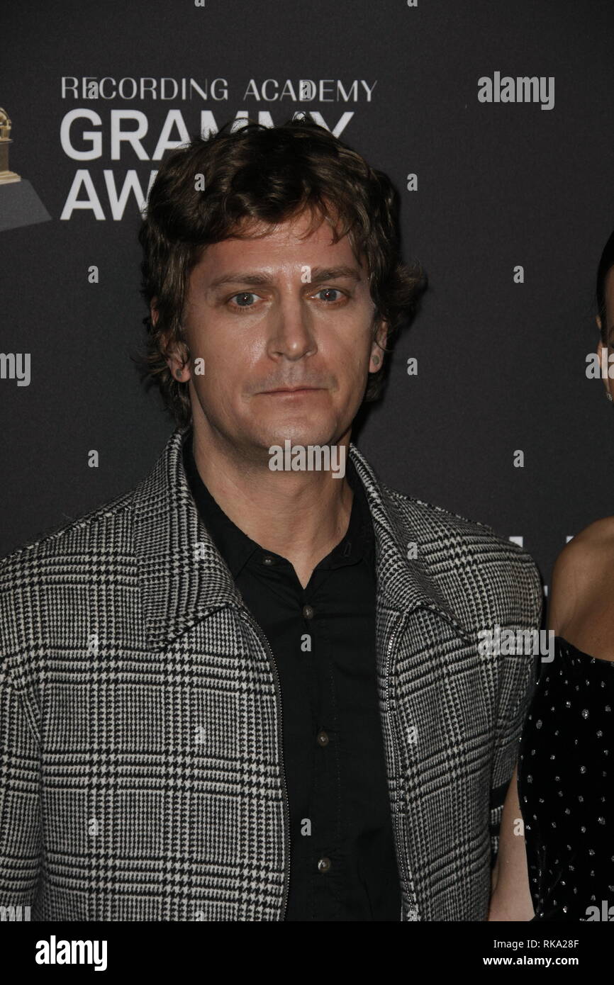 Kalifornien, USA. 9. Feb 2019. Rob Thomas und Marisol Thomas am Clive Davis Pre-Grammy Gala und Gruß an Industrie Symbole im Beverly Hilton am 9. Februar 2019 in Beverly Hills, Kalifornien. Foto: imageSPACE Credit: Imagespace/Alamy leben Nachrichten Stockfoto