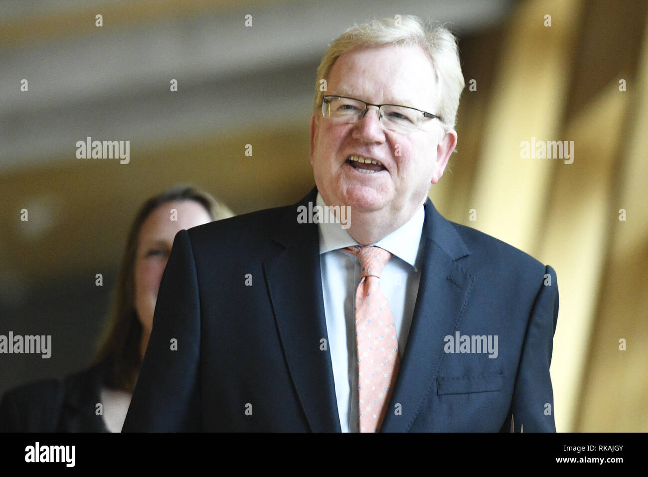 Politiker nehmen an Fragen der Schottischen Ersten Minister in Holyrood. Mit: Jackson Carlaw Wo: Edinburgh, Großbritannien Wann: 10 Jan 2019 Credit: Euan Kirsche / WANN Stockfoto